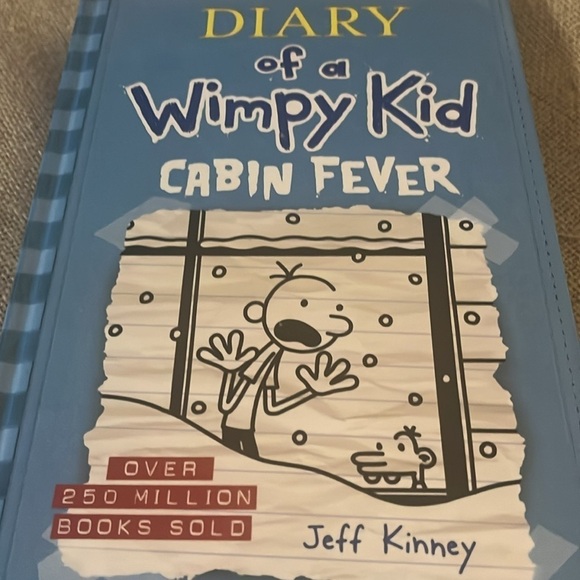 New diary of a wimpy kid bolume14 by Jeff Kinney title Cabin Fever - Picture 6 of 6